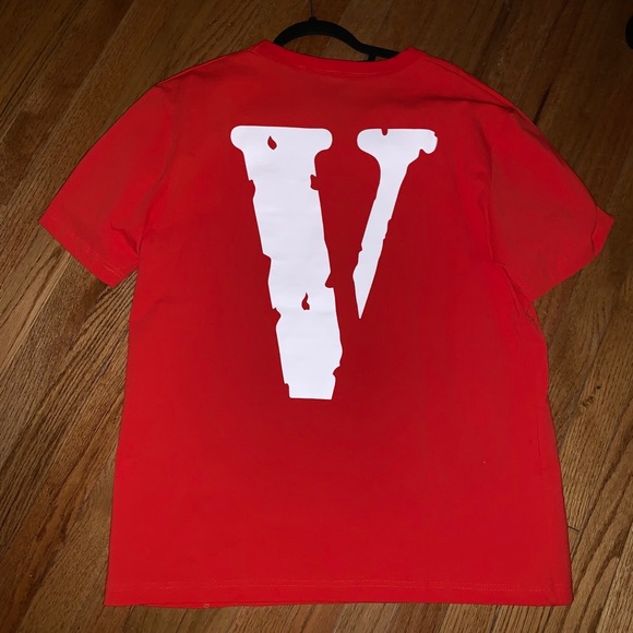 VLONE Red Atlanta Pop-Up Tee - Picture 2 of 3